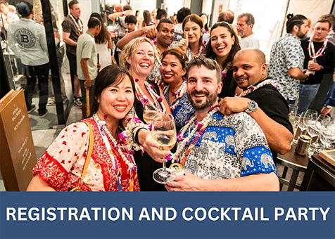 REGISTRATION AND COCKTAIL PARTY
